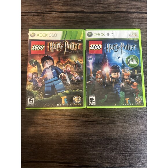 LEGO Harry Potter: Years 1-4 (Xbox 360) And Harry Potter Years 5-7 Read Discript - Picture 1 of 9